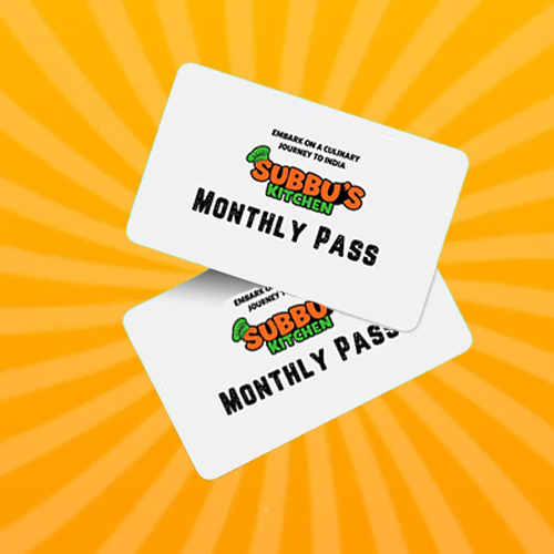 Monthly Tiffin Pass